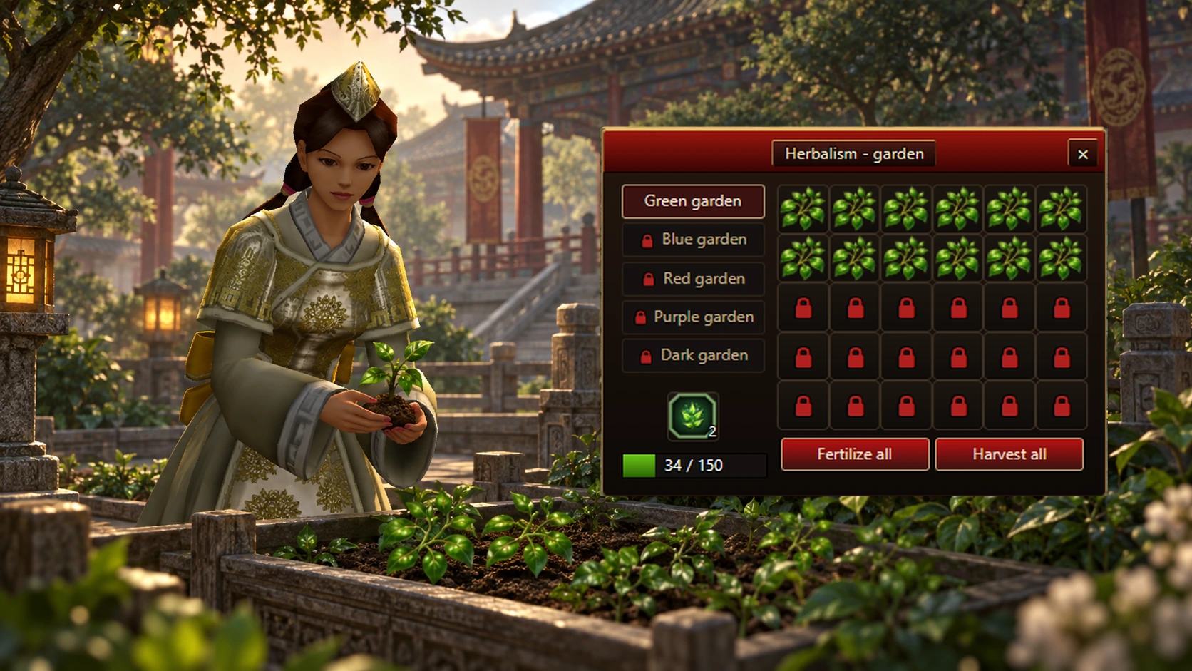Herbalism system