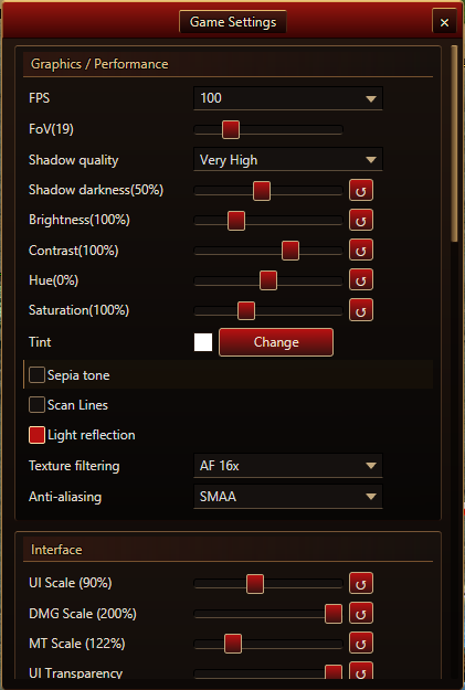 Game optimization