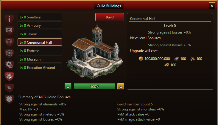 Guild buildings 4